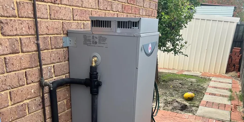 Instantaneous gas hot water system installed by Townend Plumbing & Gas